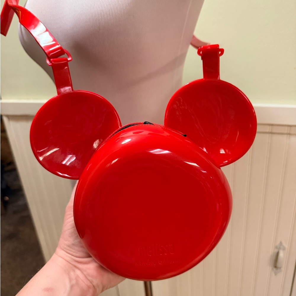 NWOT Melissa Red Mickey Mouse Ear Purse
